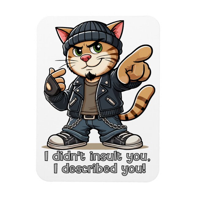 Imán No te insulté, te describí. (Vertical)