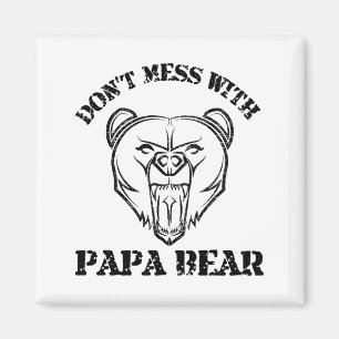Imán No te metas con papá Bear