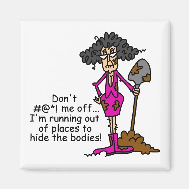 Imán No te metas conmigo (Frente)