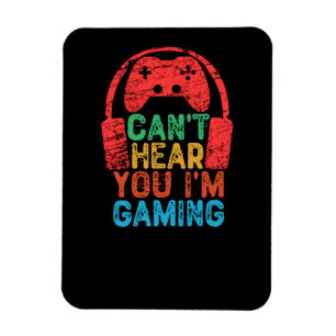 Imán No te oigo, estoy jugando