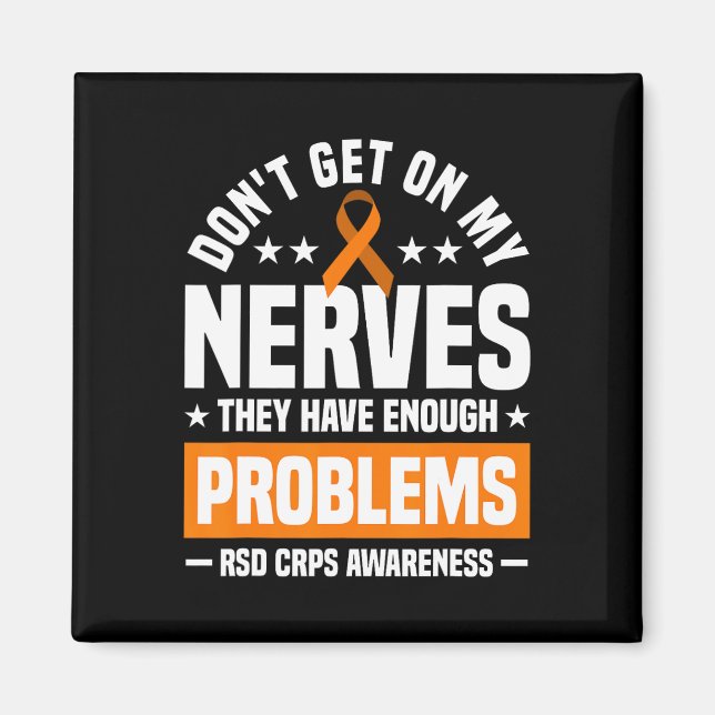 Imán No te pongas en mis nervios Rsd Crps Conciencia (Frente)