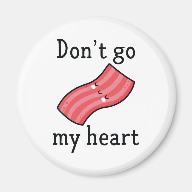 Imán No te vayas al corazón (Frente)