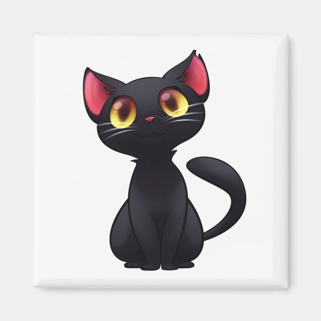 Imán No te vayas de casa sin gato negro (Frente)