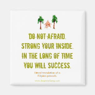 Imán No temer - Magnitud Motivacional