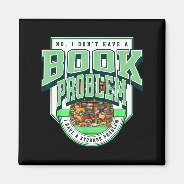 Imán No tener un problema de libros tener un problema d (Frente)