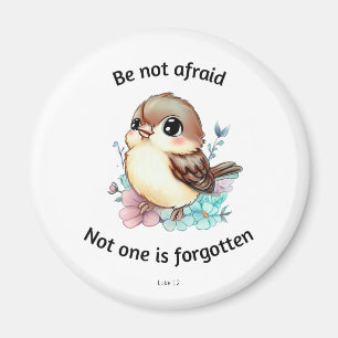 Imán No tengas miedo del verso de la Biblia de Sparrow