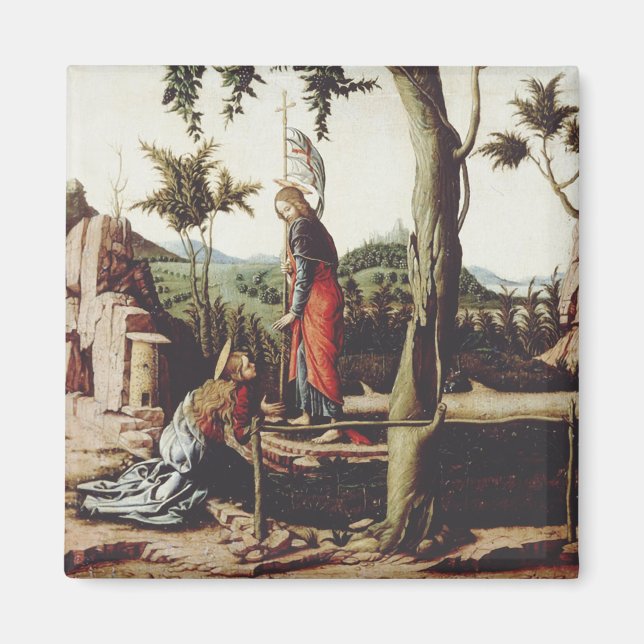 Imán No tocarme por Andrea Mantegna (Frente)