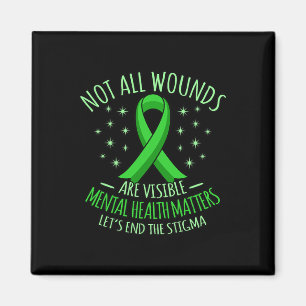 Imán No Todas Las Heridas Son Conciencia Visible Sobre