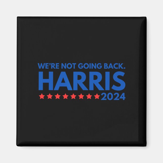 Imán No va a regresar Kamala Harris 2024 Design (Frente)