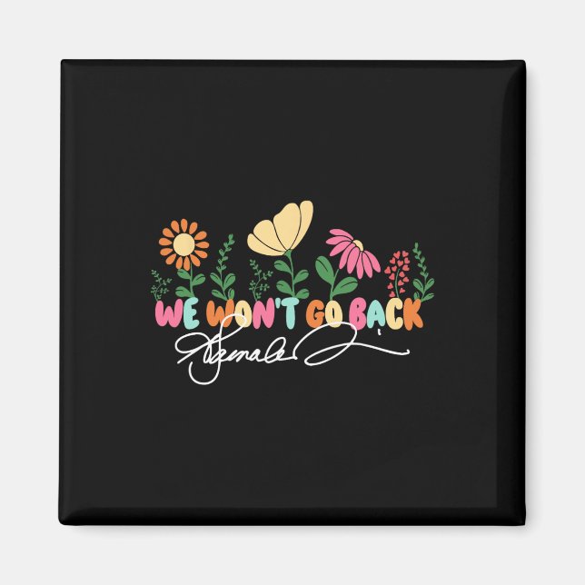 Imán No volveremos Kamala Harris 2024 (Frente)