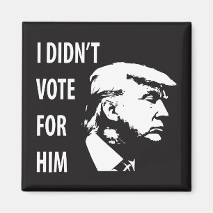 Imán No voté por Trump