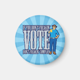 Imán No VOTEN No se quejen