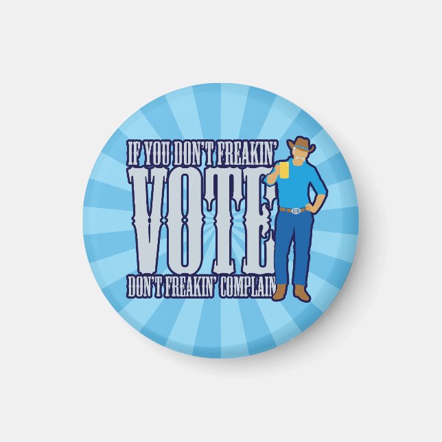 Imán No VOTEN No se quejen (Frente)