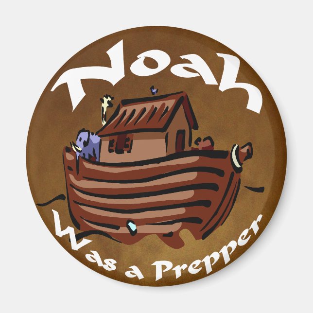 Imán Noah Era Un Prepper (Frente)