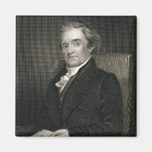 Imán Noah Webster (1758-1843) grabado por Frederick W.