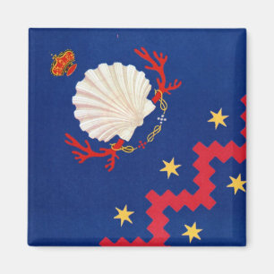 Imán Nobile Contrada del Nicchio (Seashell) Palio