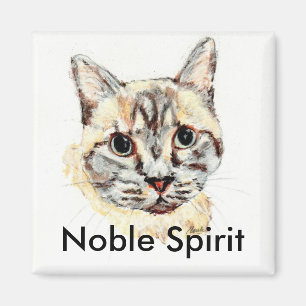 Imán noble del gato del alcohol