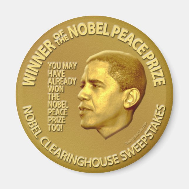 Imán Noble Prize Magnet (Frente)