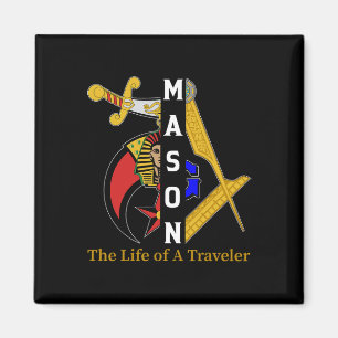 Imán Noble Shriner Mason La Vida Del Viajero Freemason