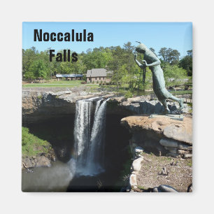 Imán Noccalula Falls Photo Magnet Gadsden Alabama