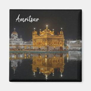 Imán Noche Amritsar Golden Temple India