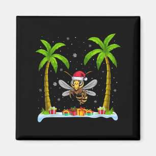 Imán Noche asiática gigante de avispones Santa Hat Palm