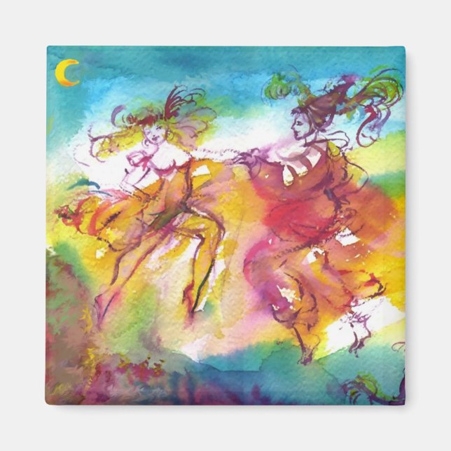 Imán NOCHE DE CARNAVAL / Mascarada veneciana, música de (Frente)