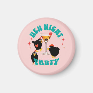 Imán Noche de gallinas, Despedida de soltera gallinas d