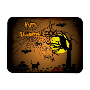 Imán Noche de Halloween, ¡Feliz Halloween!