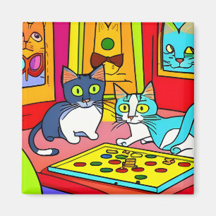Imán Noche de juegos raros