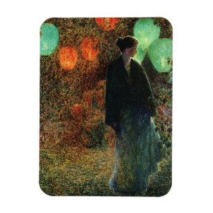 Imán Noche de Julio (por Childe Hassam)