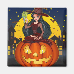 Imán "Noche de la bruja "