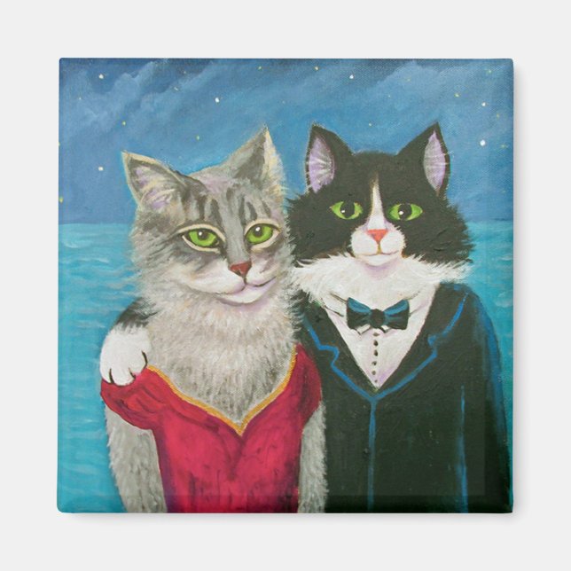 Imán Noche de la fecha (Frente)