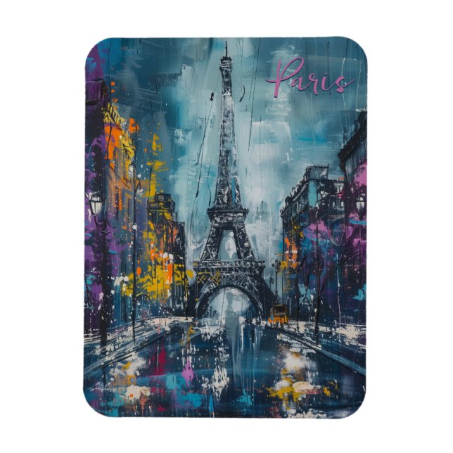 Imán Noche de la Moda de París (Vertical)