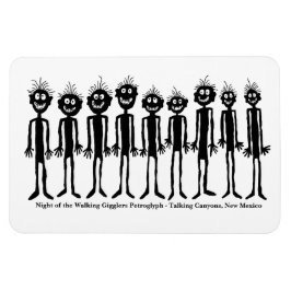 Imán Noche de los contrabandistas ambulantes Petroglyph