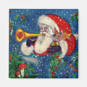 IMÁN NOCHE DE NAVIDAD MUSICAL, CLARÍN DE SANTA