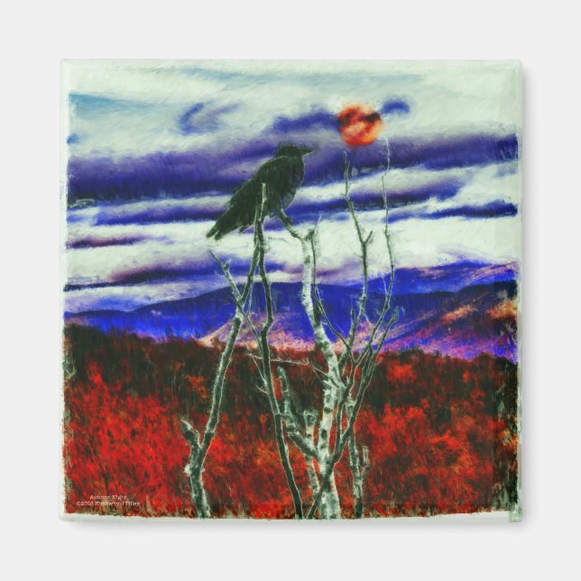 Imán Noche de otoño (Frente)