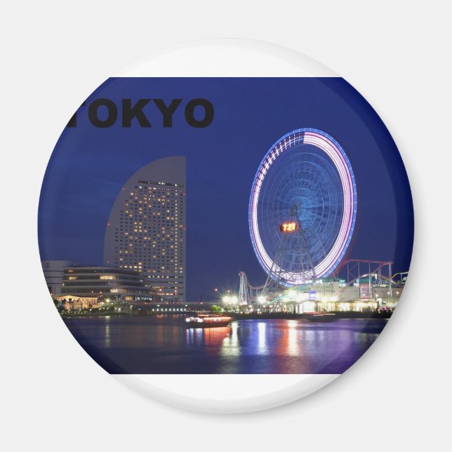 Imán Noche de Tokio Japón (St.K. (Frente)