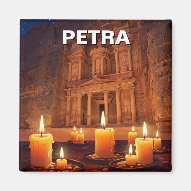 Imán Noche de velas de Petra Jordan (Frente)
