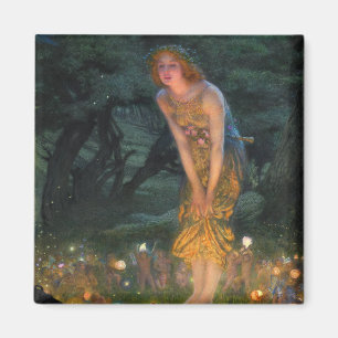 Imán Noche de verano de 1908 por Edward Robert Hughes