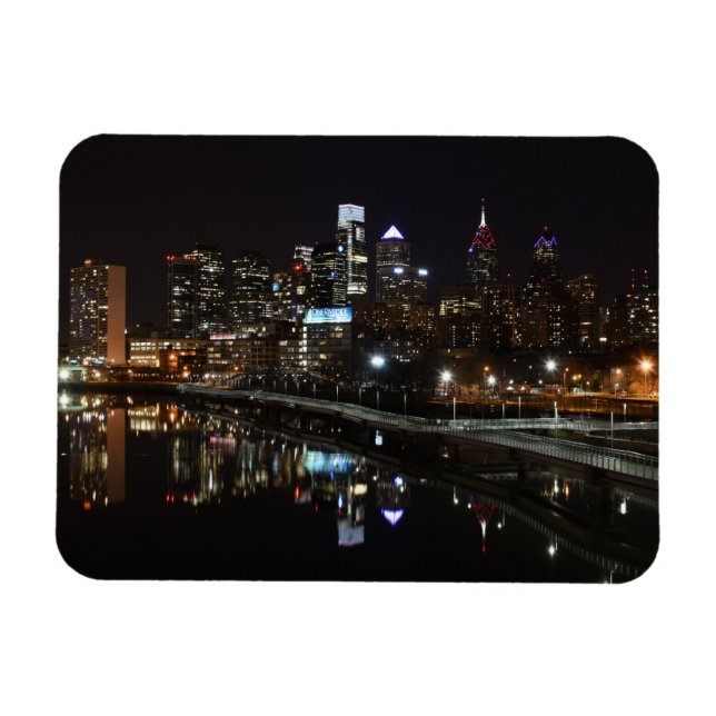 Imán Noche en Philly (Horizontal)