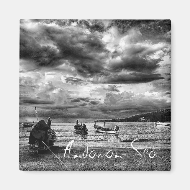 Imán Noche en Tailandia (Frente)