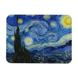 Imán Noche estrellada, 1889, por Vincent van Gogh