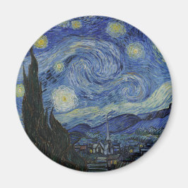 Imán Noche estrellada de Van Gogh: Remolino de sueños