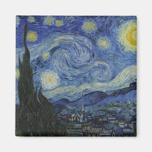 Imán Noche estrellada de Vincent Van Gogh