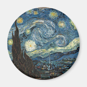Imán Noche estrellada de Vincent Van Gogh