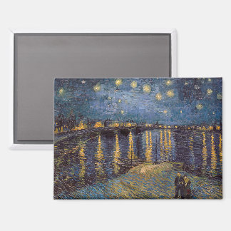 Imán Noche estrellada sobre el río Ródano por Vincent V