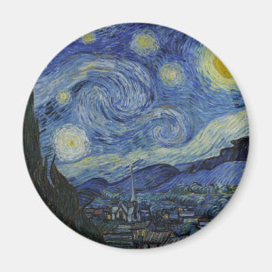 Imán Noche estrellada Vincent van Gogh