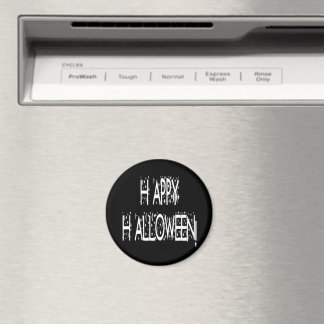 Imán Noche Feliz Halloween Textos