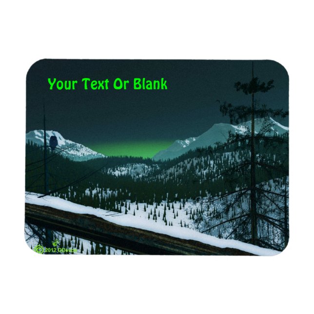 Imán Noche silenciosa (Horizontal)